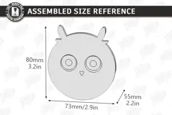 Wooden Wall Hooks Laser Cut | Plywood Animals Wall Hook SVG Product Image 7