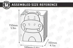 Sea Animals Pencil Holders Laser Cut Kit | Desk Organizer Product Image 7
