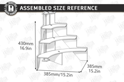 Modular Stand Retail Display Laser Cut Bundle | Market Shelf Product Image 3