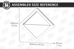 Modern Wall Planter Laser Cut | Geometric Vase | Home Decor Product Image 2