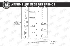 Home Organizer Key Holder Rack Laser Cut Bundle | Wall Decor Product Image 18