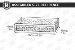 Kitchen Decor Laser Cut Mini Kit | 5 Ornate Wood Designs Product Image 9
