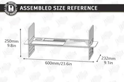 3D Wooden Bed Tray Table Laser Cut | Laptop Tray | Home SVG Product Image 3