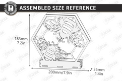Mosquito Coil Holder Laser Cut | Incense Coil Stand | Patio Product Image 2