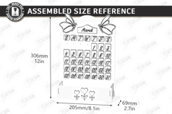 Magnet Perpetual Fridge Calendar Laser Cut Bundle | CNC File Product Image 18