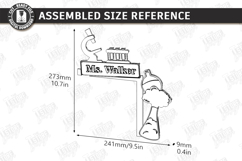 Teacher Door Corner Laser Cut | Classroom Decor SVG Product Image 2