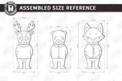 Animal Puzzles Laser Cut Bundle | Kids Puzzles | Kids Games Product Image 12