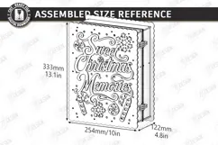 Wooden Christmas Advent Calendar Laser Cut | Layered Holiday Product Image 4