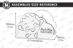 Desk Organizer Laser Cut | Kids Pencil Holder Designs | CNC Product Image 2