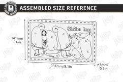 Wooden Dog Breed Card Puzzles Laser Cut Bundle | 3D Puzzle Product Image 11