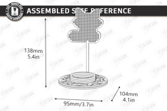 Sewing Pincushion Laser Cut | Needle Holder Stand Laser Cut Product Image 2