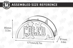 Sports Desk Organizers Laser Cut Bundle | Name Signs SVG Product Image 12