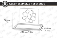 Sensory Sand Trays Writing Laser Cut Bundle | Montessori SVG Product Image 2