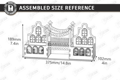 Bridge Desk Organizer Laser Cut | Kids Pencil Holder SVG|CNC Product Image 3