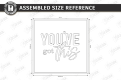 Motivational Wall Sign Laser Cut Bundle | Inspirational SVG Product Image 22