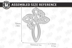 Christian Easter Bookmark Laser Cut Bundle | Religious Cross Product Image 17