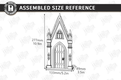 Decorative Door Bookends Laser Cut Bundle | Home Library SVG Product Image 12
