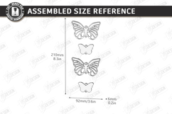 Bird Hanging Decor Ornaments Laser Cut Bundle | Floral Decor Product Image 17