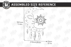 Wooden Dream Catcher Laser Cut Bundle | Boho Wall Hanging Product Image 22