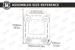 Puppet Theater Laser Cut Bundle | Kids Doll Theater SVG |CNC Product Image 12