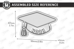 Graduation Bracelet Holder Laser Cut | Kids Laser | Cute SVG Product Image 2