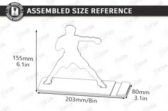 Sport Phone Stand Laser Cut | Gym and Dance | Phone Holder Product Image 2