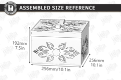 Personalized Gift Boxes Laser Cut Bundle | Boxes with Lid Product Image 12
