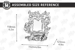 Dragon Phone Stands Laser Cut Bundle | Fantasy Phone Holders Product Image 18