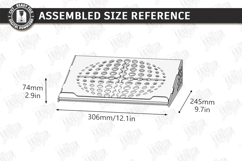 Laptop Stand Laser Cut | Notebook Holder | Office Decor |CNC Product Image 2
