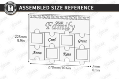 Personalized Family Wall Signs Laser Cut | Wall Decor | CNC Product Image 17