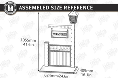 Outdoor Welcome Sign Planter Laser Cut Bundle | Porch Decor Product Image 12