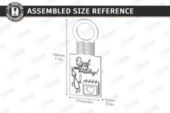 Wine Bottle Tag Laser Cut | Wine Accessory | Drinkware Décor Product Image 2