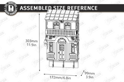 Miniature House Key Holders Laser Cut Bundle | 3D Wall Decor Product Image 18