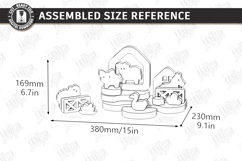 Animal Building Blocks Laser Cut | Kids Laser | Farm Animals Product Image 2