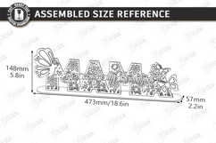 Mom Love You Stand Laser Cut|Family Design|Table Decoration Product Image 2
