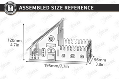 Miniature House Planter Laser Cut | Succulent Pot | Garden Product Image 2