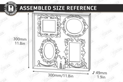 Museum of Us - Personalised Photo Frame Laser Cut Design Product Image 3