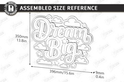 Inspirational Quotes Decor Laser Cut Bubdle | Wall Art SVG Product Image 13