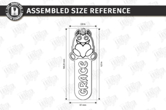 Backpack Tag Laser Cut | Keychains SVG | Name Tag | Bag Tag Product Image 2