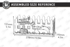 Easter Decor Laser Cut | Spring Floral Box | Easter Basket Product Image 2