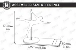 Sport Phone Stand Laser Cut | Gym and Dance | Phone Holder Product Image 2