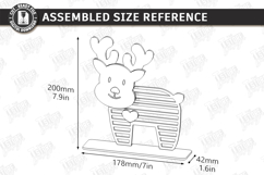 Yarn Wrapped Animals Laser Cut | Yarn Craft | Sensory Toys Product Image 2