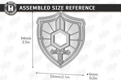 RPG Bardic Inspiration Token Laser Cut | Tabletop Gaming SVG Product Image 19