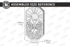 Embroidery Scissors Wooden Cases Laser Cut Bundle | Boho SVG Product Image 18