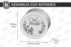 Personalized Wedding Ring Box Laser Cut Bundle | Mr and Mrs Product Image 9