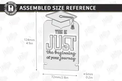 Graduation Bracelet Holder Laser Cut | Grad 2026 | Gift Idea Product Image 2