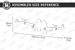 Rustic Bird Key Holder Laser Cut | Decorative Wall Hook SVG Product Image 2