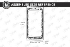 Bracelet and Bookmark Weaving Loom Laser Cut | Crafting SVG Product Image 6