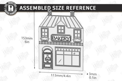 Miniature Village Blocks Toys Laser Cut Bundle | Town Houses Product Image 18