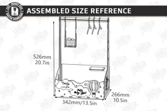 Baby Shower Closet Crate Laser Cut | Nursery Basket Laser Product Image 2